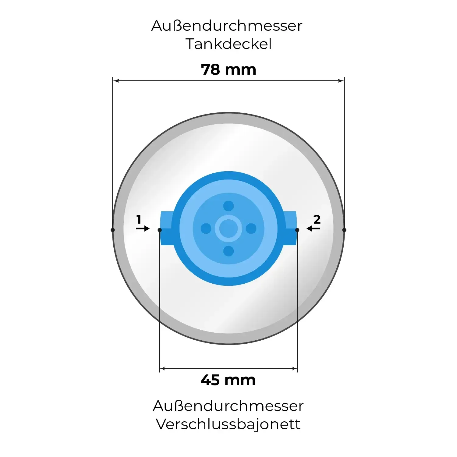 Alb Entry Adapter 2 Pin 78 mm (Zubehör) - Image 2
