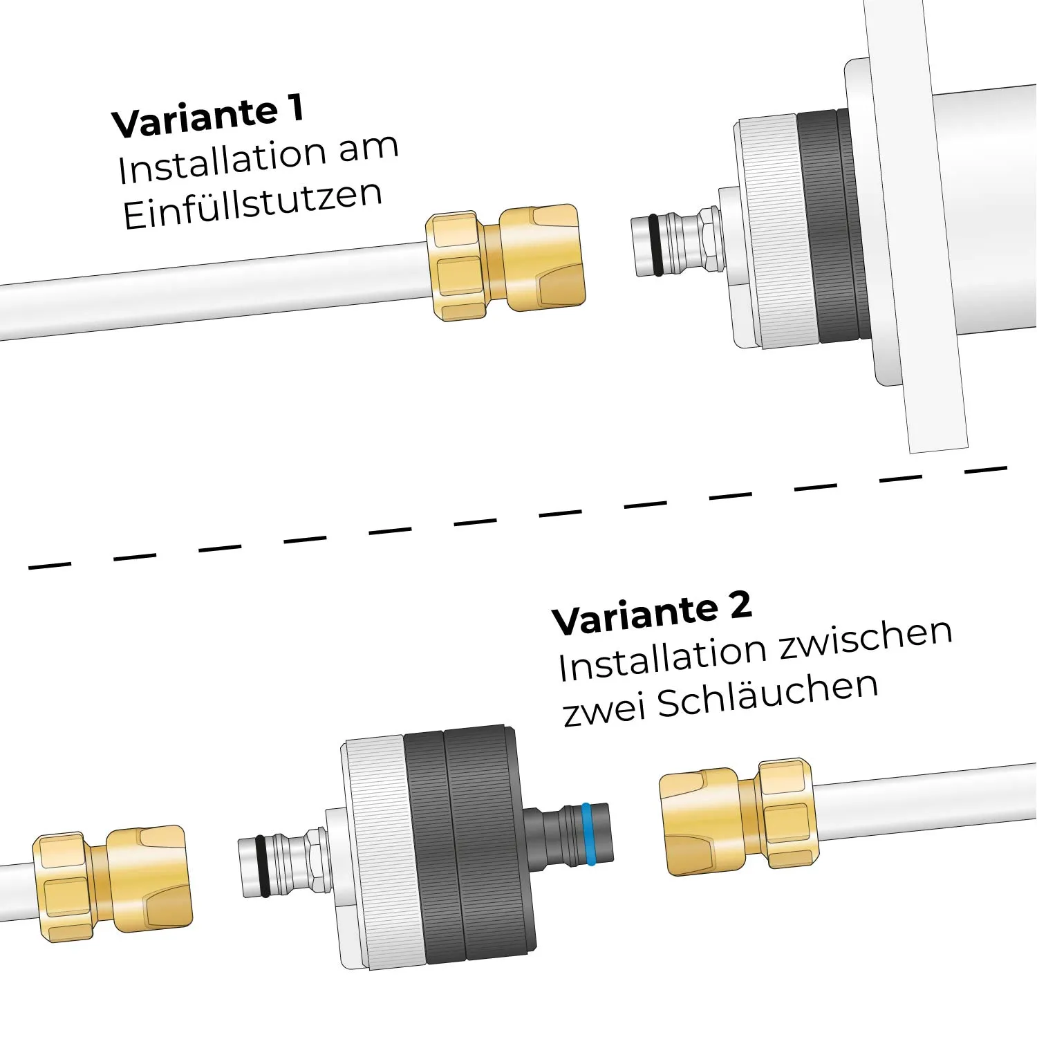 Alb Filter Entry Befülladapter mit Vorfilter - Image 3