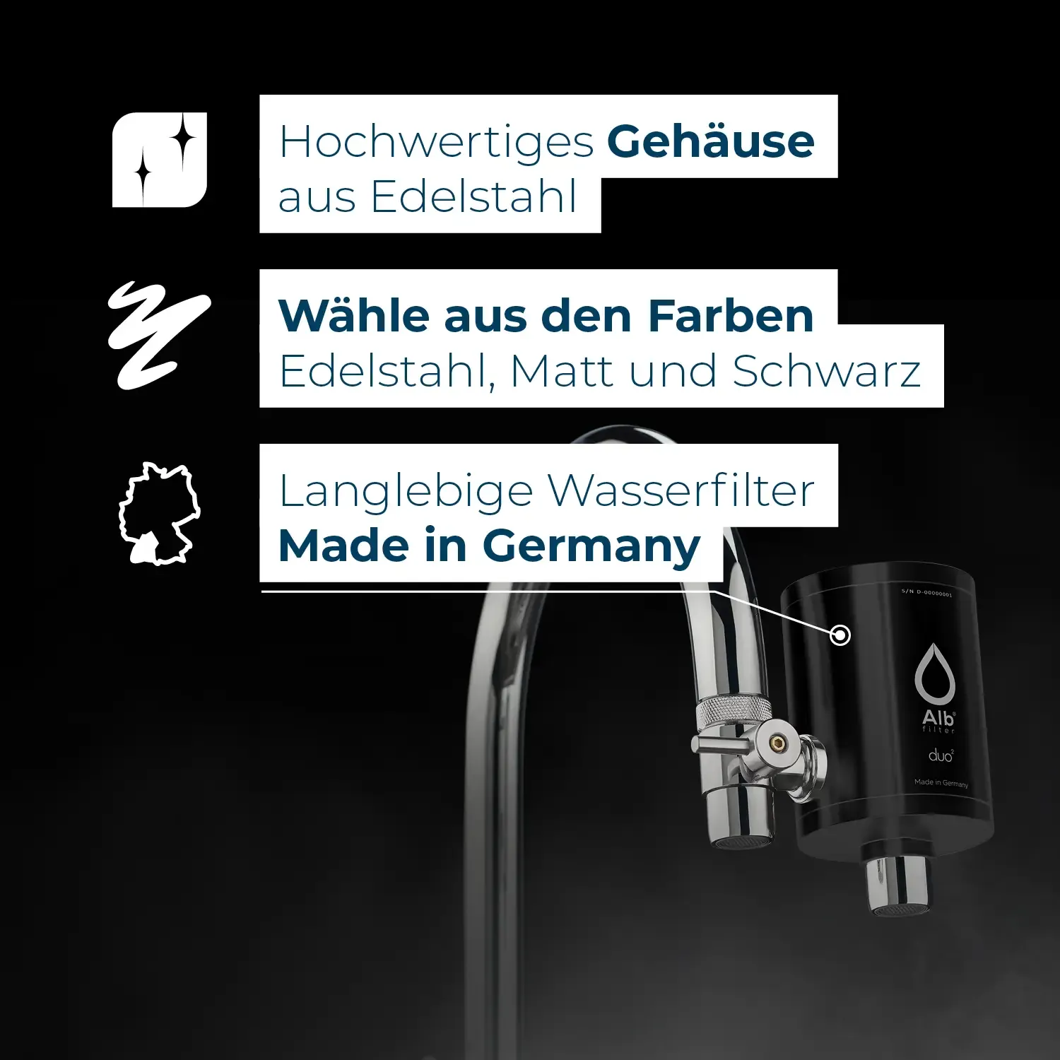 Alb Filter Duo Active - Wasserfilter für den Wasserhahn - Image 5