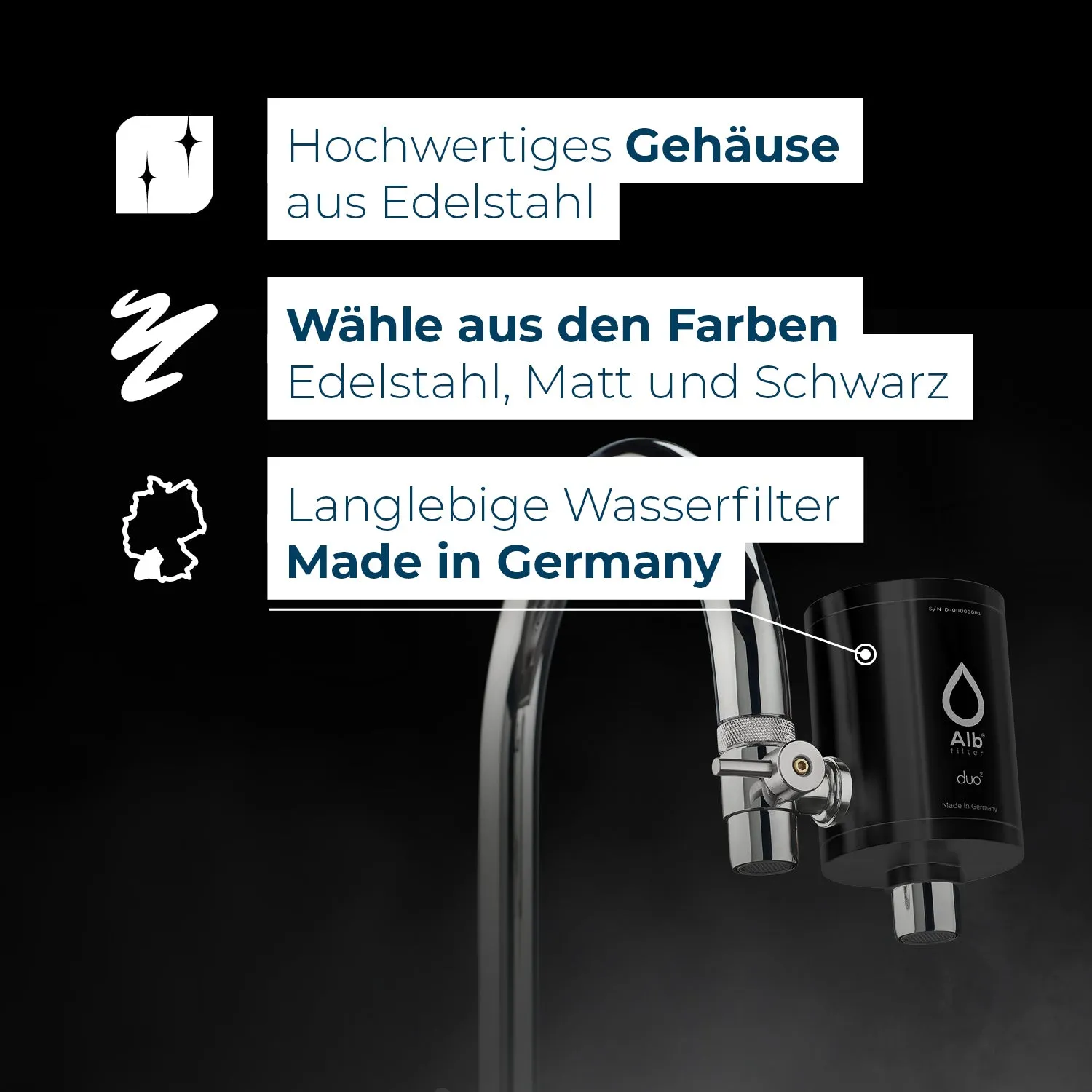 Alb Filter Duo Nano - Wasserfilter für den Wasserhahn - Image 3